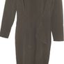 Brand New Never Worn H+M Black Midi Dress, Size 8 Image 2