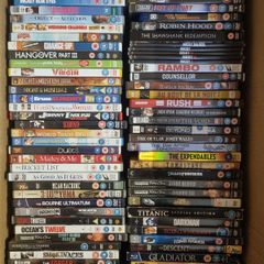 DVDs - Box of over 200 good quality dvds