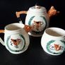 Fox and Hounds Novelty Teapot Set Image 6