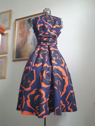 Hobbs Linen Dress Size Uk 12