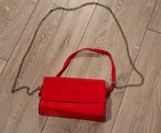 Red Squared Box Cross Body Bag