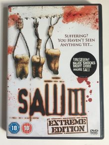 Saw III [2006] Tobin Bell, Dina Meyer & Shawnee Smith [Movie DVD]