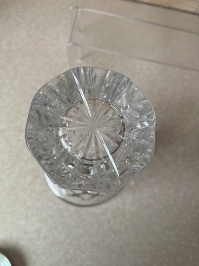 Dublin Crystal 7.25" Flower Vase as New