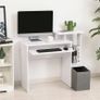 Computer Desk with Sliding Keyboard Tray Storage Drawer Shelf Home Office Workstation (FREE POSTAGE) Image 10