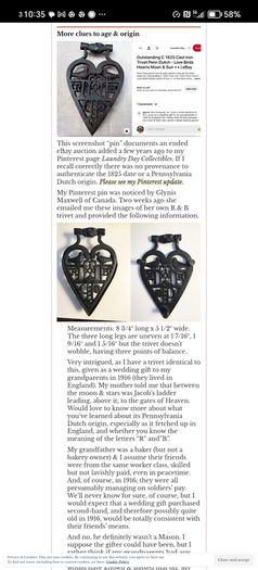 Ultra Rare 19th Century Masonic Trivet(1 of 7 Worldwide)