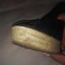 Black Wedge Shoes Image 3