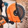 16"/40.6 cm Electric Concrete Saw Wet/Dry Saw Cutter with Water Pump and Blade Image 4