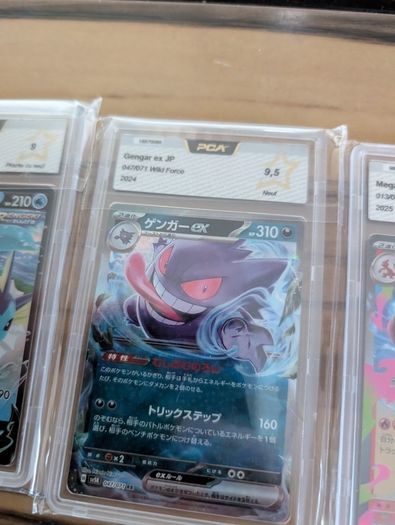 Graded pokemon cards
