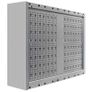 Wall Mounted Tool Cabinet Industrial Style Metal Grey and Black Image 6