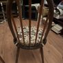 Pair of Vintage Ercol Quaker Hoop Back Dining Chairs with Cushions Image 3