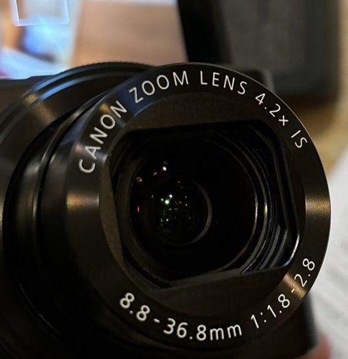 Canon G7X Mark II