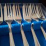 Vintage A1 Silverplate Cake Forks Image 4