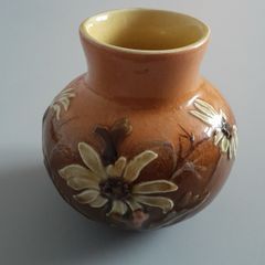 VASE - Vintage - Ceramic - Daisy Pattern