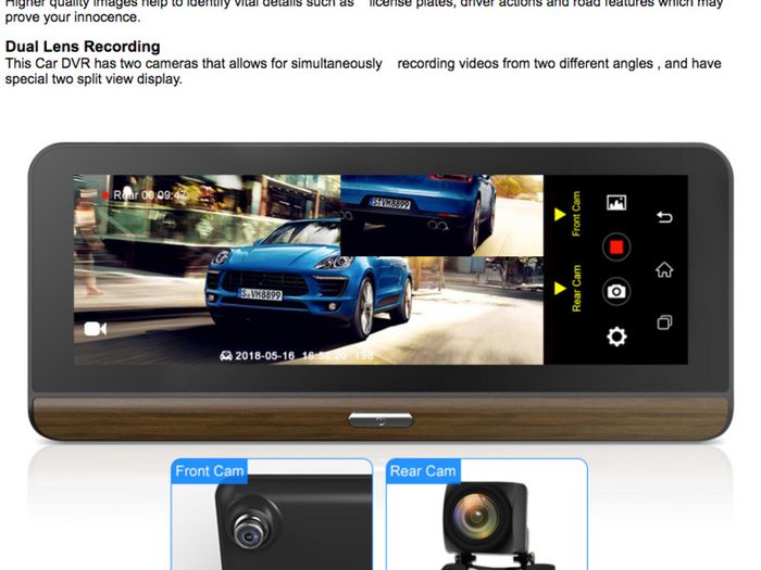 FULL HD Pro 4G ADAS Car DVR Camera Wifi Android GPS Navigation 1080P Auto Video Recorder Registrar Dash Cam Parking Monitor.