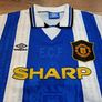 Manchester United 1994-1996 Third Retro Remake Shirt - Sharp Image 3