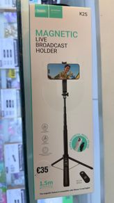 Hoco K25 Magnetic Live Broadcast Holder Selfie Stick Tripod Bluetooth Remote