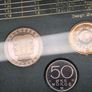 Norway 1986 Coin Set in Original Holder Stunning Rainbow Toned Coin Set Gem BU Image 7