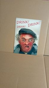 Father Ted Father Jack tin sign