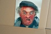 Father Ted Father Jack tin sign
