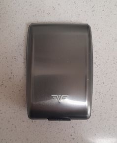Tru Virtu OYSTER Wallet - Aluminium - RFID Safe