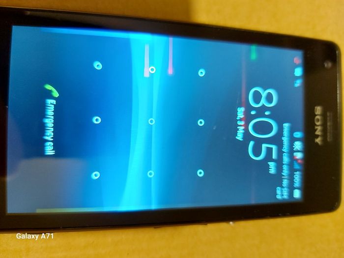 Sony Xperia M, Model C1905 in excellent cosmetic condition, Pin Locked, For parts or repair
