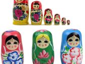 Nesting Dolls Babushka Russian Doll Matryoshka Gift Craft Decoration Christmas Gifts