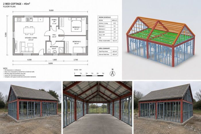 Mortgage approved- A rated 45m2 Home