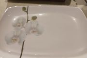 Large Rectangular Platter Meadows &amp; Byrne Porcelain Large Serving Plate.