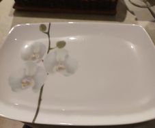 Large Rectangular Platter Meadows & Byrne Porcelain Large Serving Plate.