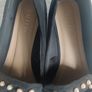 Gallery pearl studded black slipper  shoes size UK8 EU42 Postage included Image 10