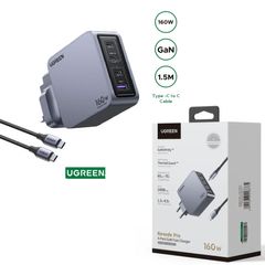 160W Charger 4-Port GaN Fast Charger Set