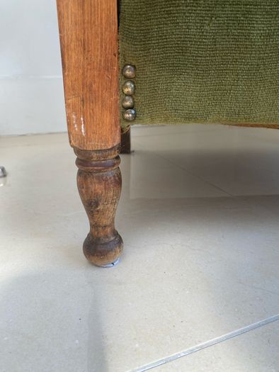 Vintage 1920/30s oak bedroom chair