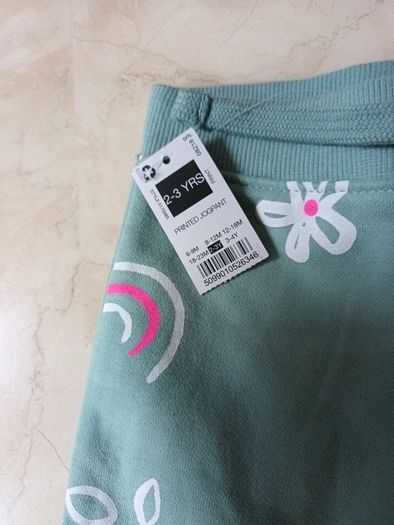 Dunnes  Stores  Girls  Jogpants.   Age - 2-3 years. B.N.W.T.