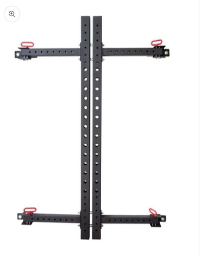 Wall mounted squat rack