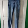 River Island High Rise Jeans UK10 32 Image 2