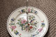 Aynsley china single handle cake plate
