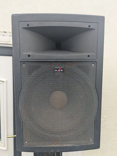 2 DAS DS-15 Passive Tops with 2 Stands