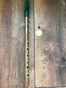 Feadog Brass Whistle with unknown Key x1