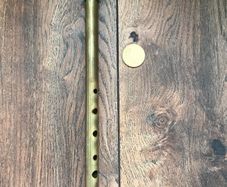 Feadog Brass Whistle with unknown Key x1