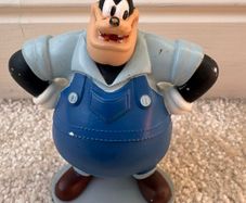 Disney Mechanic Pete approx. 4 Figure in Overalls Cake Topper Used Please see photos