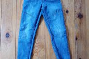 Age 9 Cuffed Waist Blue Fade Jeans