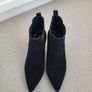 Whistle black suede ankle boots Image 2
