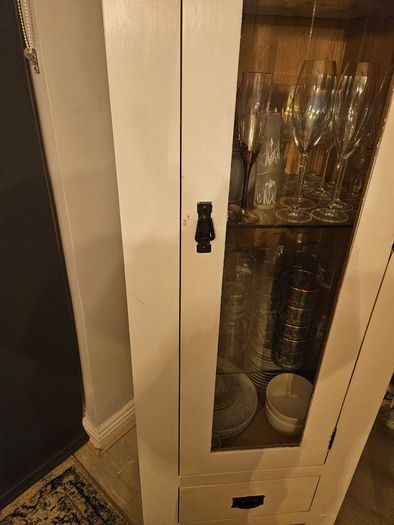 Solid Heavy Wood Display Cabinet