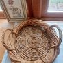 Vintage Wicker Tray Image 5