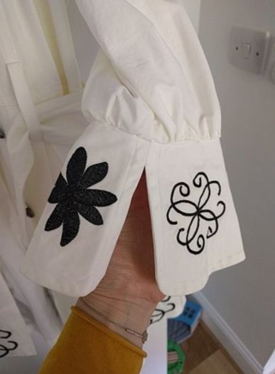 White Trench coat