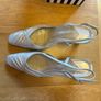Ladies shoes, fascinator and handbag set Image 3