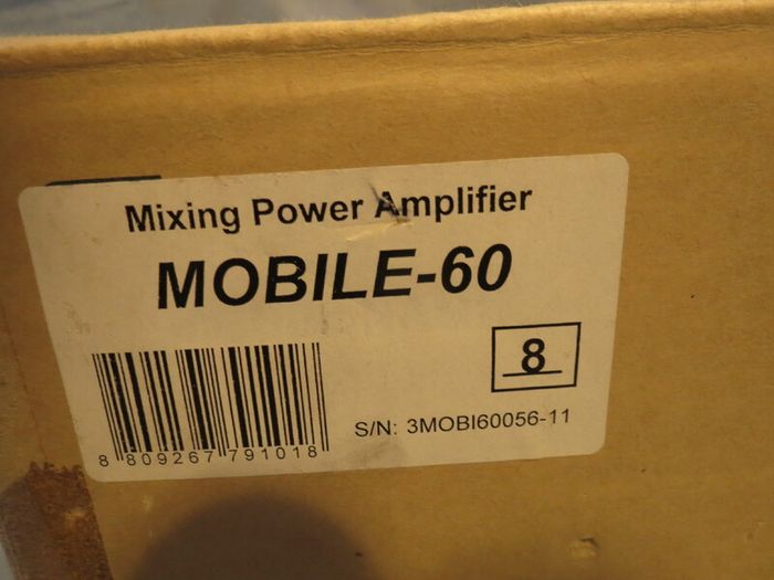 NEW >> Amplifier JDMC - MOBILE 60 - 60W Mixer Amplifier AC/DC 12v (with built in inverter)