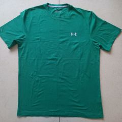 Under Armour Mens Heatgear T-Shirt Green Large