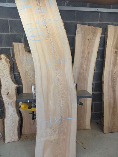 Live Edge Ash Slab