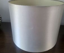 Grey lamp shade
